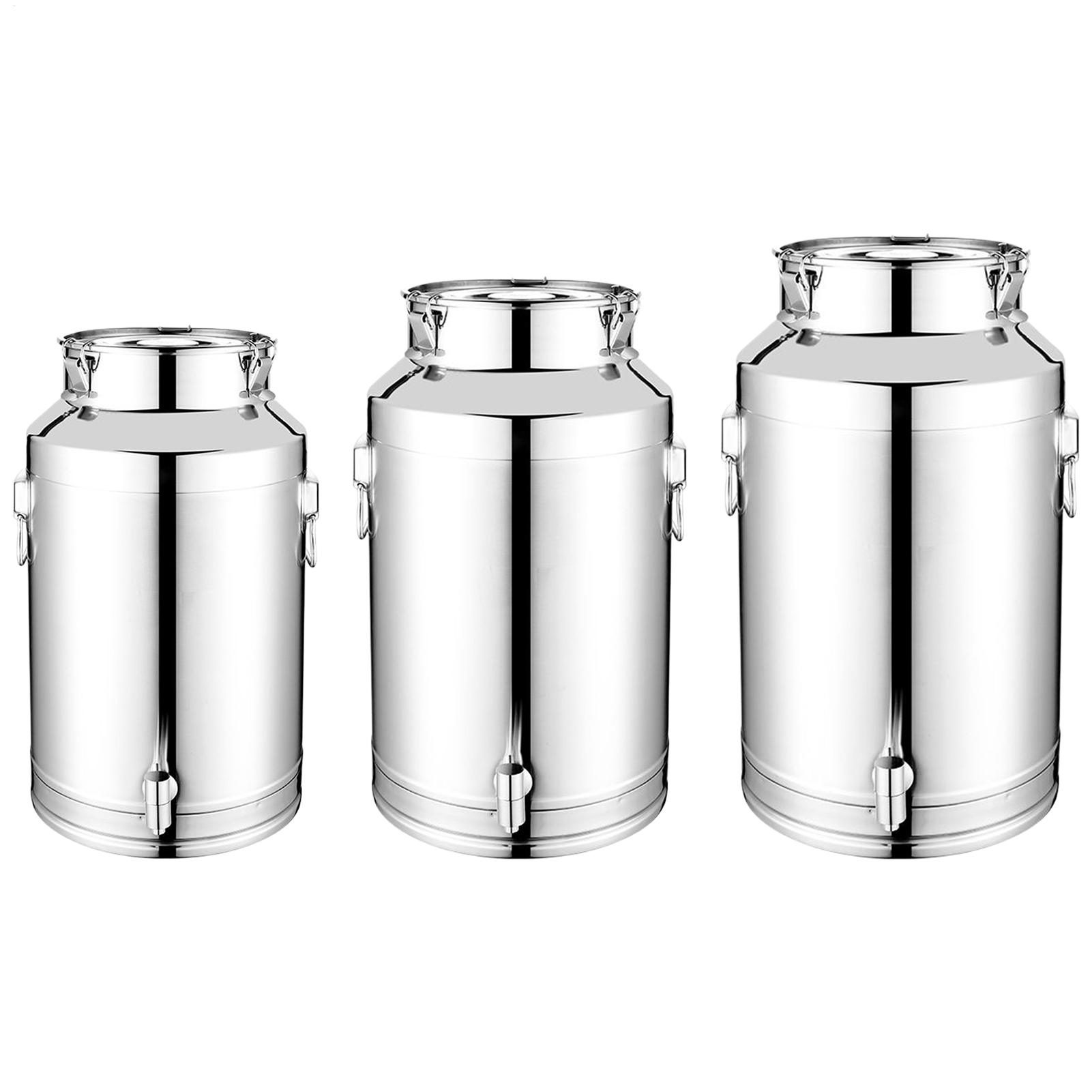 Kitchen Appliances And Utensils - 5L/9L/14L 주방용 밀폐형 배럴(수도꼭지 포함) 스테인리스