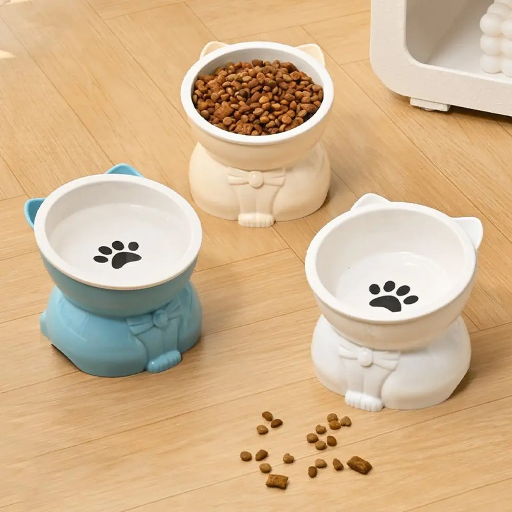Slow Cooker Ceramic - 애완용품 세라믹 고양이 그릇 창의적인 경사