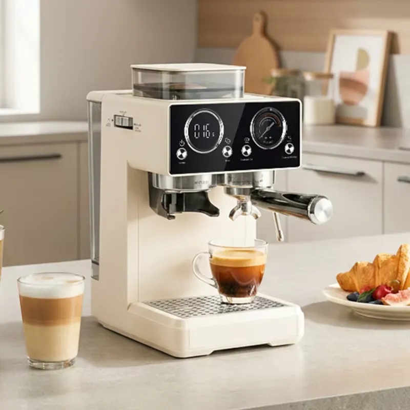 Espresso Machine Semi Auto - 20바 세미오토 에스프레소 머신, 스마트 터치
