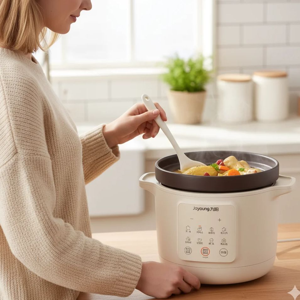 퍼플 샌드 세라믹 전기 스튜 냄비 완전 자동 수프 스튜 - Slow Cooker Ceramic 리뷰 및 가격