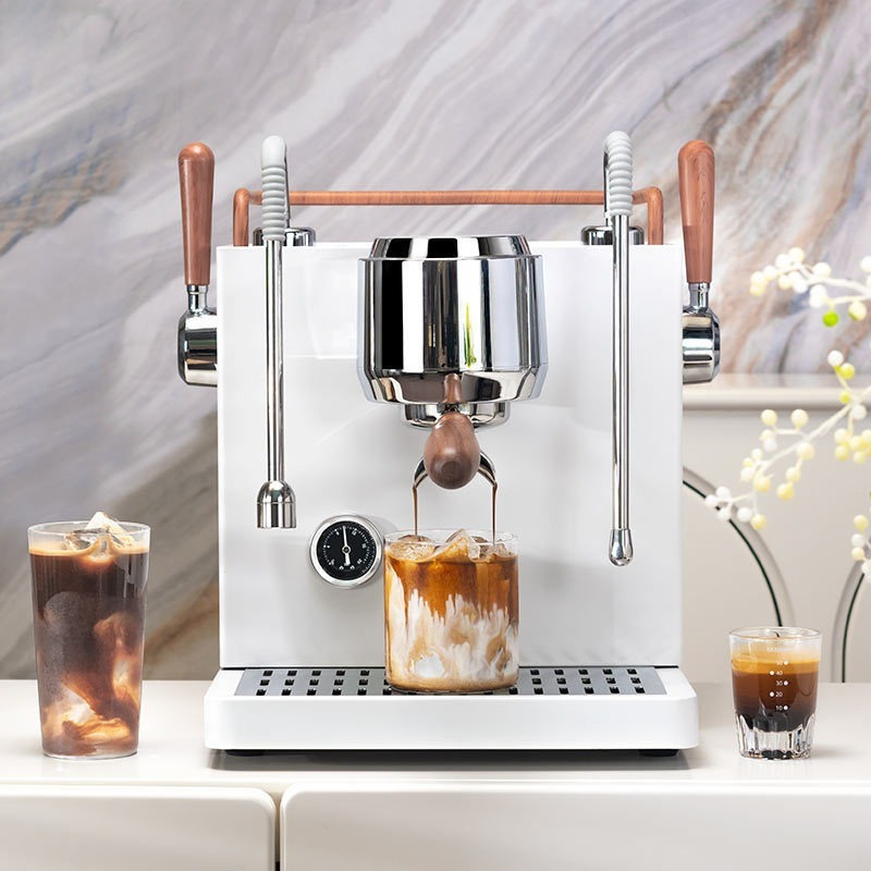새로운 [상업용 및 가정용] 에스프레소 커피 머신 |  - Espresso Machine Semi Auto 리뷰 및 가격