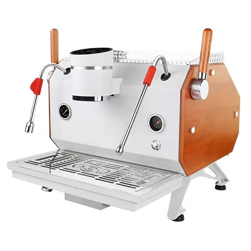 맞춤형 상업용 더블 헤드 반자동 전기 에스프레소 카푸치 - Espresso Machine Semi Auto 리뷰 및 가격