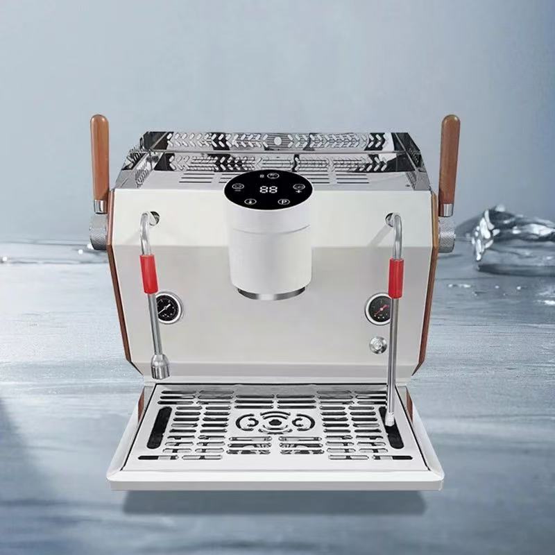맞춤형 상업용 더블 헤드 반자동 전기 에스프레소 카푸치 - Espresso Machine Semi Auto 리뷰 및 가격