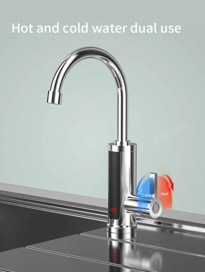 주방 수도꼭지 전기 탭 주방 탭 순간 온수기 가열 가능 - Kitchen Appliances And Utensils 리뷰 및 가격