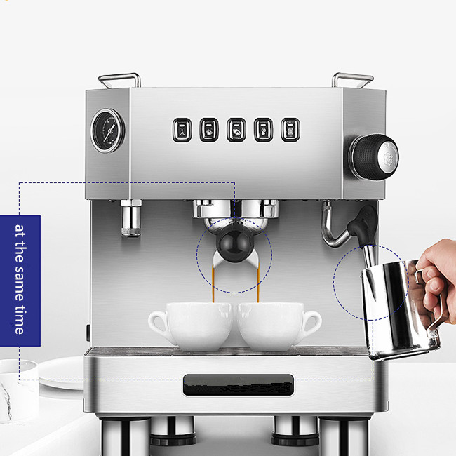 클래식 이탈리아 반자동 카페테라 밀크 필터 에스프레소  - Espresso Machine Semi Auto 리뷰 및 가격