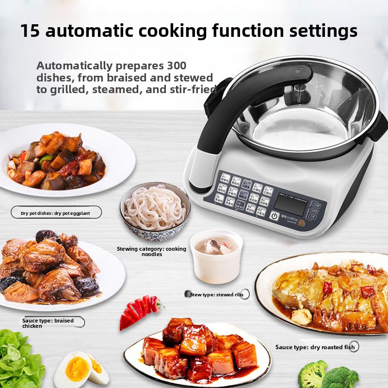 E15 스마트 요리 로봇, 대용량 가정용 다기능 푸드  - Food Processor Large 리뷰 및 가격