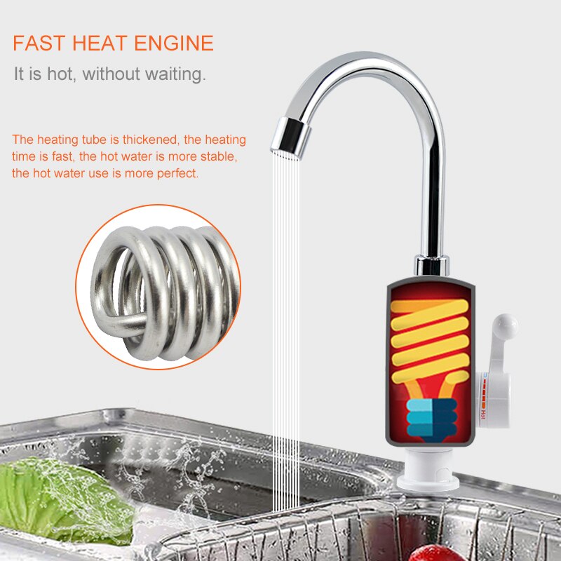 ATWFS 탱크가없는 전기 최신 온수기 주방 인스턴트  - Kitchen Appliances And Utensils 리뷰 및 가격