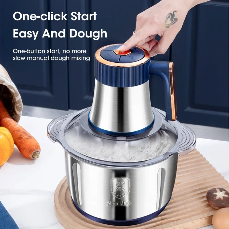 5L 대용량 전기 고기 분쇄기, 다기능 야채 슬라이서  - Food Processor Large 리뷰 및 가격