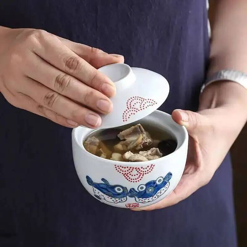 일본 세라믹 4.25 인치 스튜 냄비 그릇, 뚜껑이 달 - Slow Cooker Ceramic 리뷰 및 가격