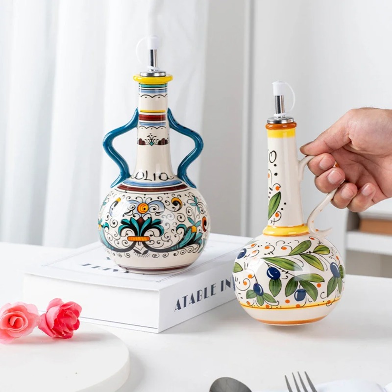 세라믹 오일병 간장병 양념통 주방용품 북유럽식 식초 오 - Kitchen Appliances And Utensils 리뷰 및 가격